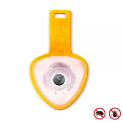 Ультразвуковая защита Soundshield - 24/7 Ultrasonic Technology Against Ticks & Fleas - Orange - от клещей и блох оранжевый (212034)