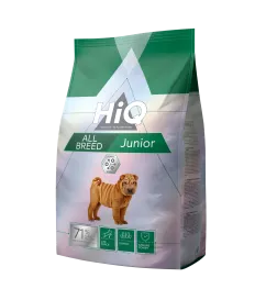 Сухий корм для цуценят та молодих собак всіх порід HiQ All Breed Junior 2,8кг (HIQ45391)