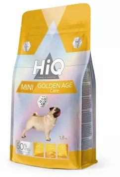 Сухой корм для зрелых собак HiQ Mini оІԁеп Аге care 1.8кг (HIQ45898)