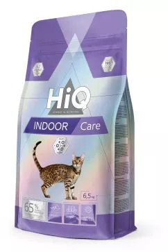 Сухий корм для дорослих котів мешкаючих у будинку HiQ Indoor care 6,5 кг (HIQ45905)