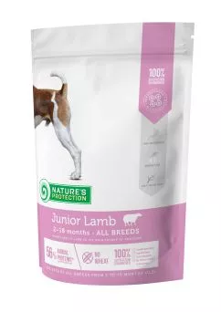Сухий корм для цуценят всіх порід з ягнятиною Junior Lamb All Breeds 500г (NPS45745)