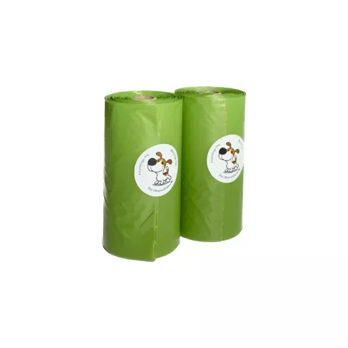 Одноразовые пакетики Poo Bags без запаха 315 шт (21 рулон по 15 пакетов) (20220100) - фото №2