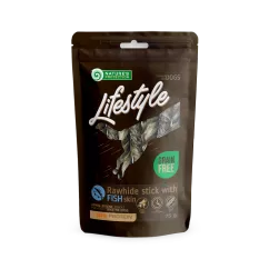 Лакомство для собак Nature's Protection Lifestyle Snack For Dogs Rawhide Sticks With Fish Skin 75г (SNK46133)