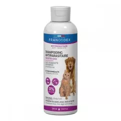 М'який шампунь FRANCODEX Anti-parasite Dimethicone Shampoo з диметиконом для котів та собак (172467)