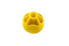 Игрушка для собак Fiboo Snack fibooll, желтая, D 6.5 см (FIB0083)