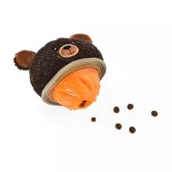 Игрушка для собак Misoko&Co Медвежонок с пищалкой, 14x14 см (HANYT117696)