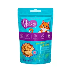 Лакомство Mavsy-Tuna flakes with Catnip, 50 g / Мавсы, Хлопья из тунца с ароматной кошачьей мятой для кошек, 50 г (LSCJ25)