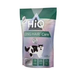 Сухой корм для взрослых котов HiQ LonгHair care 400г (HIQ45436)