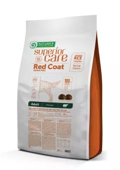 Сухой корм Nature's Protection Red Coat Grain Free Adult All Breeds with Lamb 10 кг (NPSC47237)