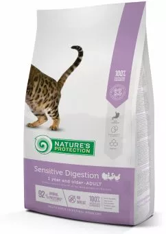 Сухий корм для дорослих котів Nature's Protection Sensitive Digestion 2кг (NPS45767)
