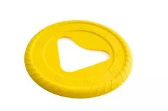 Игрушка для собак Fiboo Frisboo, желтая, D 25 см (FIB0072)