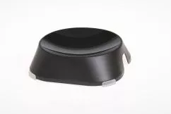 Миска плоская Fiboo с антискользящими накладками Flat Bowl, черный (FIB0091)