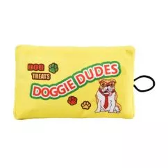 Іграшка для собак Misoko&Co Упаковка ласощів з пищалкою, 14,2x8,5 см (HANYT117779)
