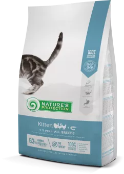 Сухой корм для котят Nature's Protection Kitten 7кг (NPS45759)