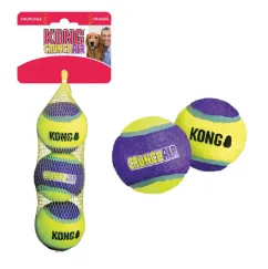 Іграшка KONG повітряний м'яч Кранч - S 3 шт (775555)