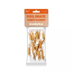 Ласощі Inodorina dog snack ossetti guarniti pollo для собак кісточка в курячому філе 80г (520.0240.002)