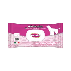 Влажные салфетки Inodorina extra Latte e Vaniglia с молоком и ванилью 40 шт (230.0080.003)