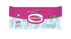 Вологі серветки Inodorina Refresh Talco з тальком для собак та котів 110 шт (230.0120.007)