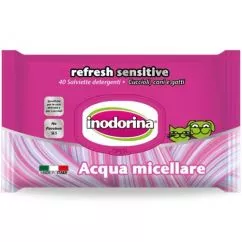 Влажные салфетки Inodorina Salv Sensitive Acqua Micellare с мицеллярной водой 40 шт (230.0040.001)