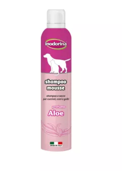 Шампунь-мусс Inodorina Shampoo Mousse Aloe с экстрактом алоэ 300 мл (240.0020.003)