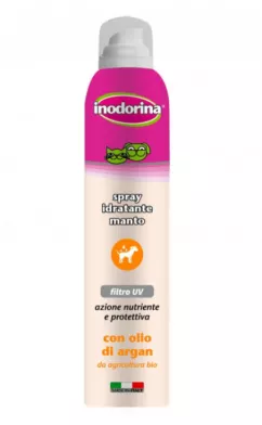 Спрей Inodorina Spray Idratante Manto для увлажнения шерсти на основе арганового масла 200мл (260.0020.001)