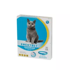 Эффектвет ошейник противопаразитарный для кошек, 35 см (34601)