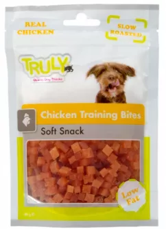 Ласощі Truly Chicken Training bites для собак з куркою, 90 г (6549)