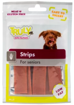 Ласощі Truly Strips for seniors для собак похилого віку, 100 г (6714)