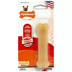 Жувальна іграшка Nylabone DuraChew Wolf НІЛАБОН ДЬЮРА ЧИЮ кістка для собак до 16 кг (102)