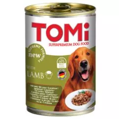 Влажный корм TOMi lamb ТОМИЯ АГНЯ супер премиум консервы для собак , 0.4 кг (1998)