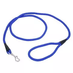 Поводок Coastal Rope Dog Leash КОСТАЛ круглый для собак, 1,8м, Синий, 1,8м (00206_BLU06)