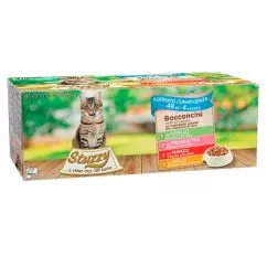 Вологий корм Stuzzy Cat Multipack ШТУЗІ МУЛЬТИПАК консерви в соусі для котів, 4.08 кг (1043197)