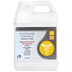 Шампунь Veterinary Formula ЗВОЛОЖУЄ (Oatmeal&Tea Treе Oil Infuser) для собак , 3.8 л (1356)