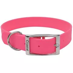 Ошейник Coastal Fashion Waterproof Dog Collar КОСТАЛ водонепроницаемый для собак, Розовый, 2,5х61 см (04912_PNK24)