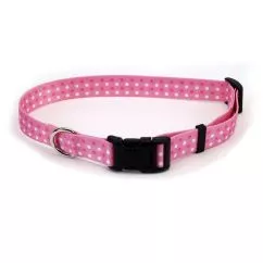 Нашийник Coastal Pet Attire Style для собак, 2смХ35-50см , рожева точка (06621_PDT20)