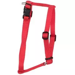 Шлей Coastal Nylon Adjustable для собак, нейлон, Красный, 1,6 x 46-76 см (06643_RED30)
