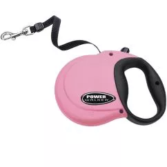 Рулетка-поводок Power Walker для собак, 3,6 м, до 7 кг, Розовый XS (08702_PNKXSM)