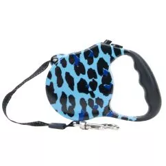 Рулетка Fashion Walker для собак, блакитна , 3 м (08721_LBUSML)