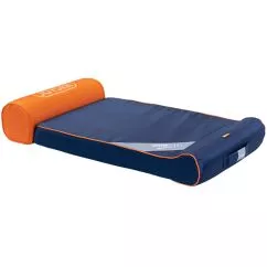Лежак JOYSER Chill Sofa, синий, Синий - оранжевый, M, 93х50х8 см (9009)