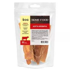 Лакомство Home Food For Dog Аорта говяжья 0,08 кг (1012008)