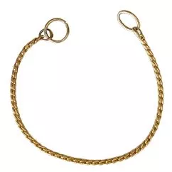 Ошейник плетеная цепочка Ring5 Экстракласс золотой (ExtraFine Gold) для собак, 20 см Золотой (113908)