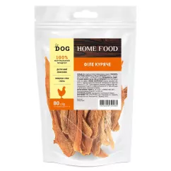Ласощі Home Food For Dog Філе куряче 0,08 кг (1027008)