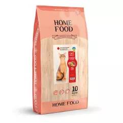Сухой корм Home Food Cat Adult беззерновой «Утиное филе с грушей» для стерилизованных 10кг (3118100)