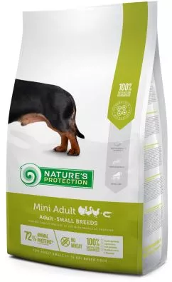 Сухий корм для собак Nature's Protection Mini Adult Small breeds 7.5 кг (NPS45732) (4771317457325)