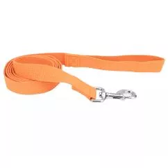 Поводок New Earth Soy Dog Leash для собак, соевое волокно, Оранжевый, 1,6см х 1,83м (14406_PMK06)