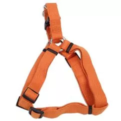 Шлейка New Earth Soy Dog Harness для собак, соевое волокно, Оранжевый, S, для собак 6,8-13,6 кг, 1,6 х 40,6-60 см (14445_PMK24)
