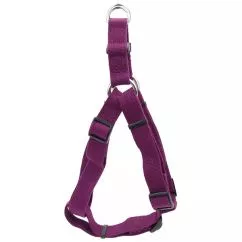 Шлейка New Earth Soy Dog Harness для собак, соевое волокно, Фиолетовый, L, для собак 20,4-45,3 кг, 2,5 х 66-96,5 cм (14945_EGP38)