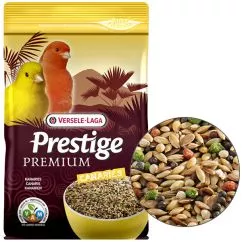 Корм Versele-Laga Prestige Premium Canary ВЕРСЕЛЕ-ЛАГА ПРЕСТИЖ ПРЕМИУМ КАНАРЕЙКА для канареек поворационный, 0.8 кг (211717)