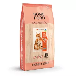 Сухий корм Home Food Cat Adult для активних «Курочка та креветка» 10кг (3038100)
