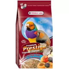 Корм Versele-Laga Prestige Premium Tropical Birds ВЕРСЕЛЕ-ЛАГА ПРЕСТИЖ ПРЕМІУМ ТРОПІКАЛ зернова суміш для тропічних птахів, 1 кг (215388)